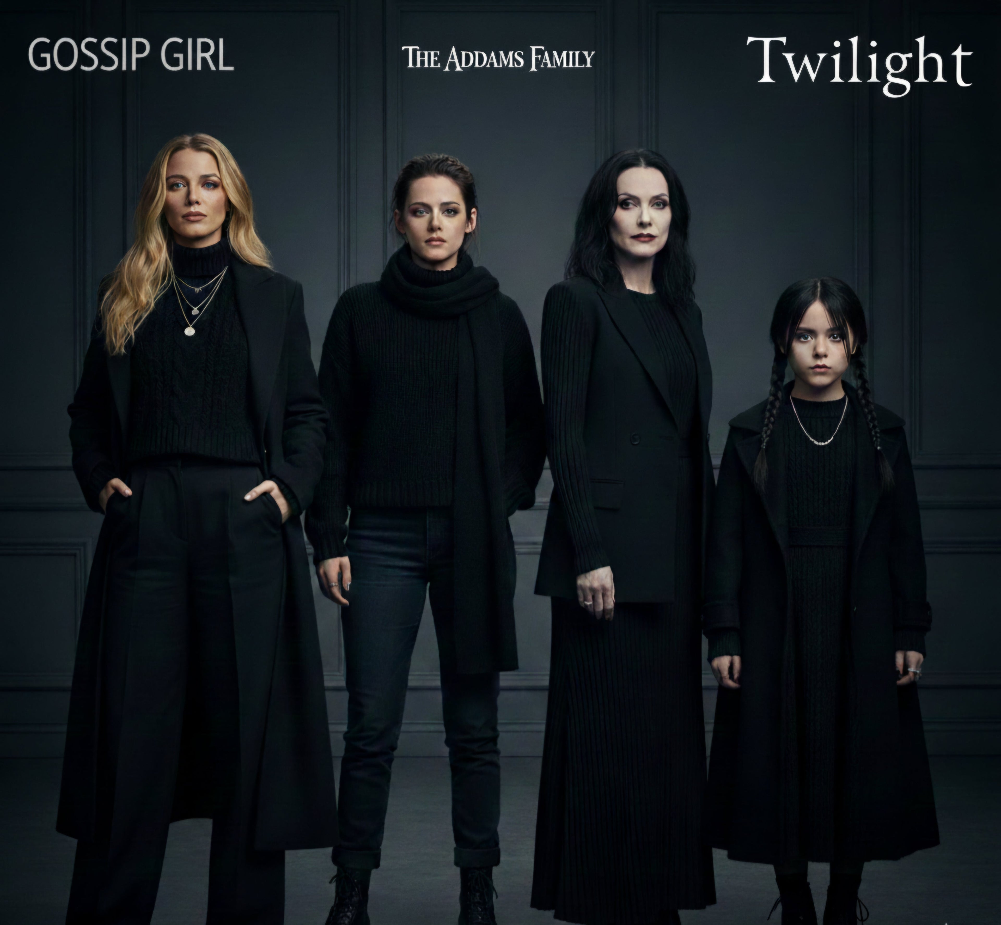 Hollywood Black: From Gossip Girl to Twilight — Why Dark Fashion Still Defines a Generation & Get Your Signature Look With Us
