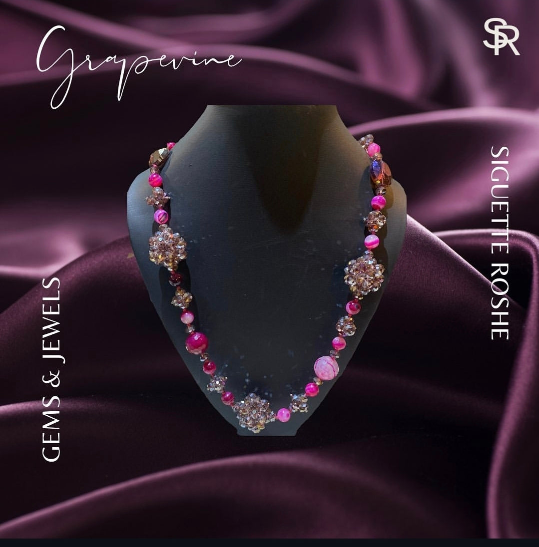 Grapevine Pearl Statement Neckpiece