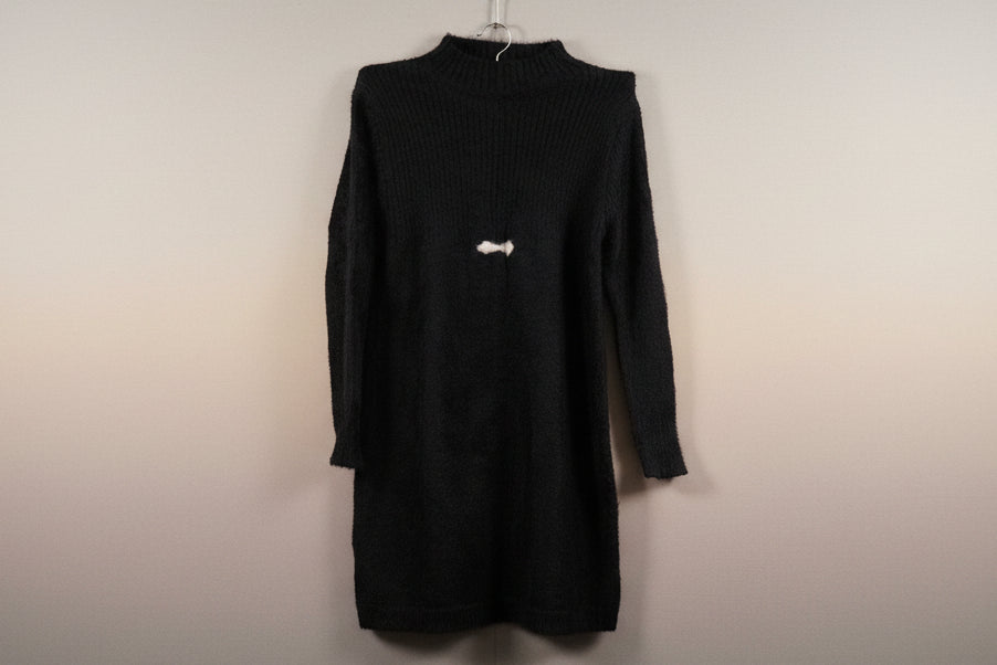 SR Basics : Black Full Sleeve High Neck Sweater