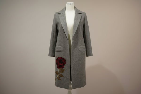 Belle's Rose Grey Blazer