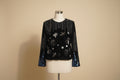 Stardust Black Embellished Jacket