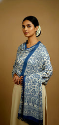 Blue Orchid Stole