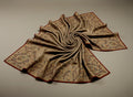 Khushbu-E-Gul Pashmina With Intricate Hand Embroidered Sozni Work Handspun and Handwoven