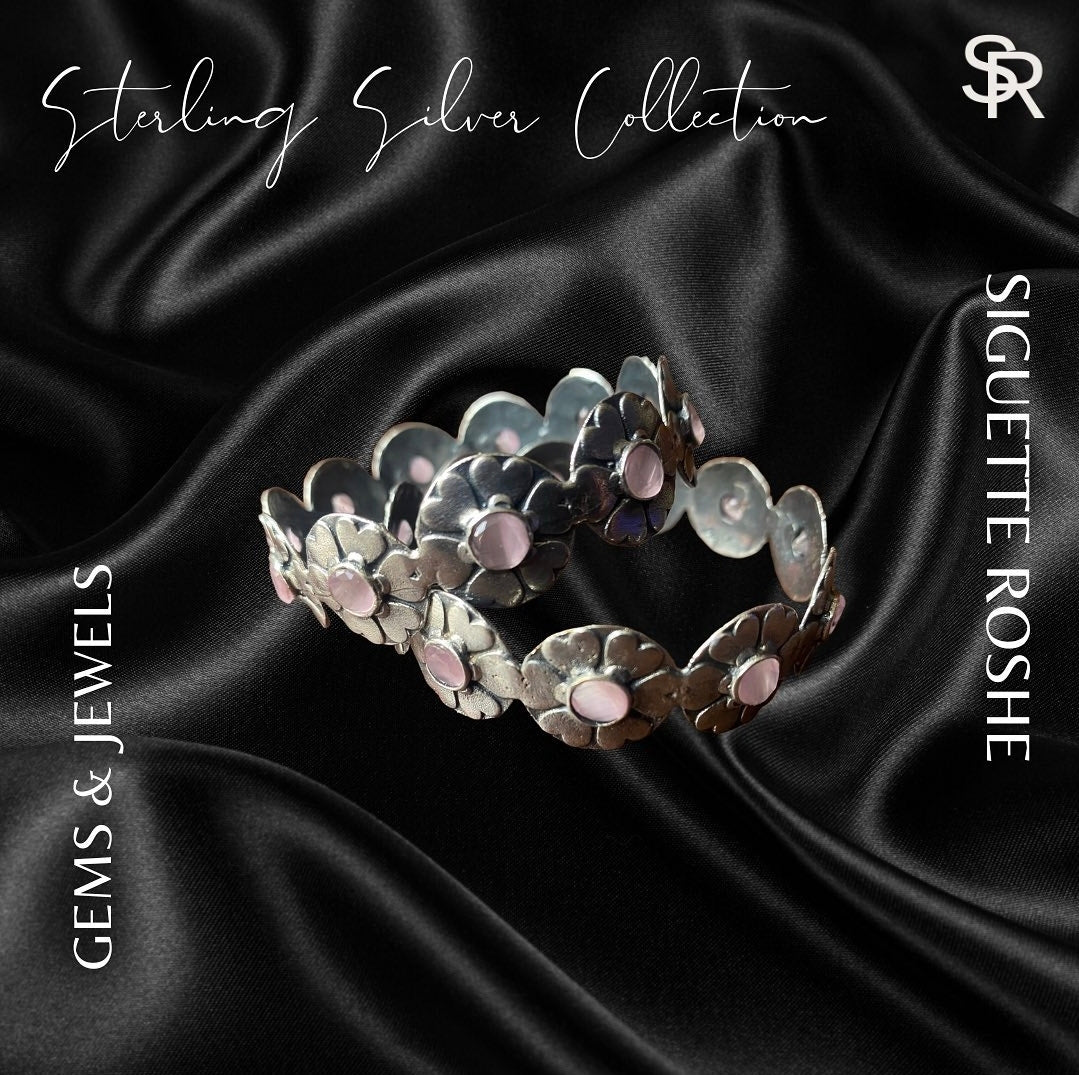 Laxmi Silver Bangles (Set Of 2)